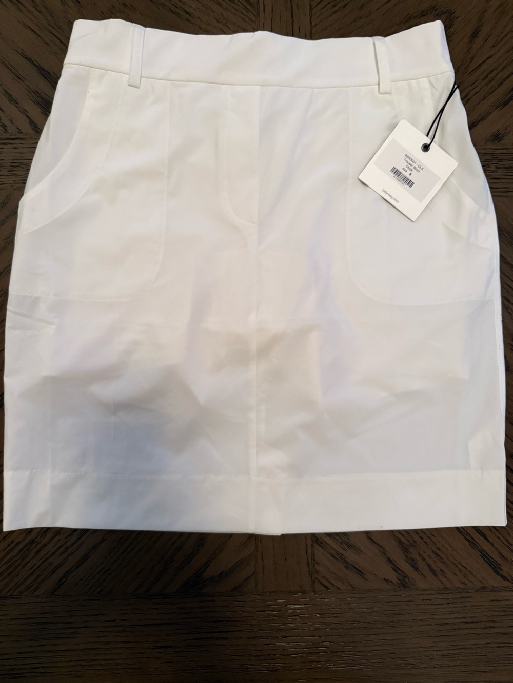 Belyn Key White Women’s Skort